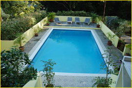 Swimming Pool at J'Ouvert Villa, Tobago